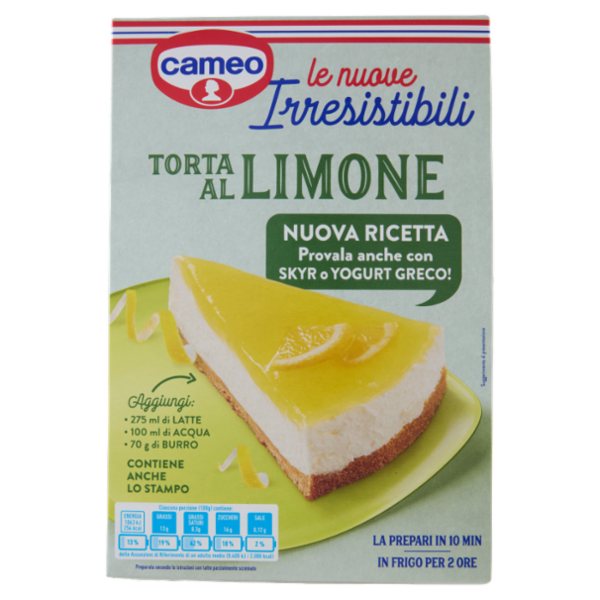cameo le nuove Irresistibili Torta al Limone 257 g
