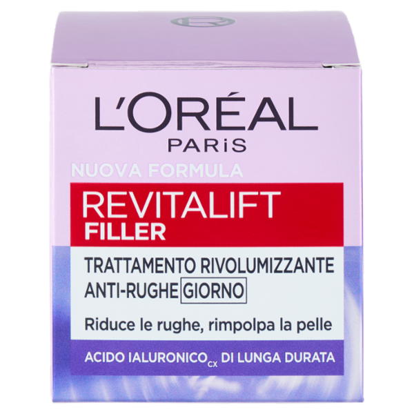 L'Oréal Paris Revitalift Filler Trattamento Rivolumizzante Anti-Rughe Giorno 50 ml