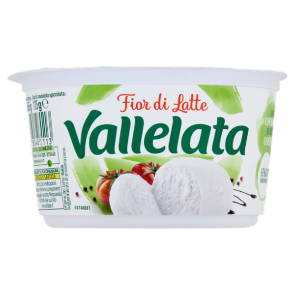 Vallelata Fior di Latte Mozzarella 125 g