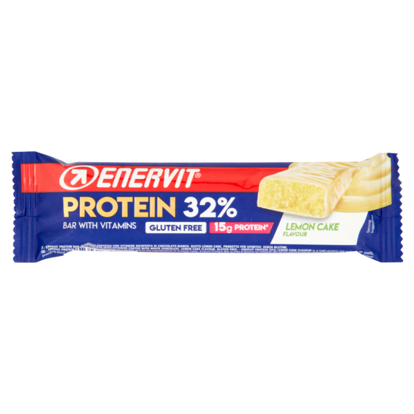 Enervit Protein 32% Bar with Vitamins Lemon Cake Flavour 48 g