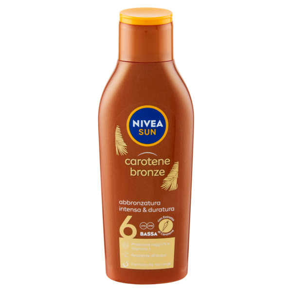 Nivea Sun carotene bronze 6 Bassa 200 ml