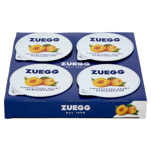 Zuegg Confettura Extra Albicocche 4 x 25 g