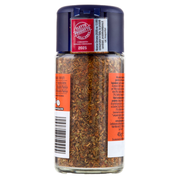 La Drogheria 1880 per Carne con Sale Iodato Rosmarino & Paprika 45 g