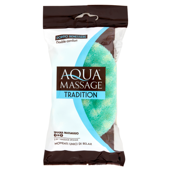 Aquamassage Tradition Spugna Massaggio 2 in 1