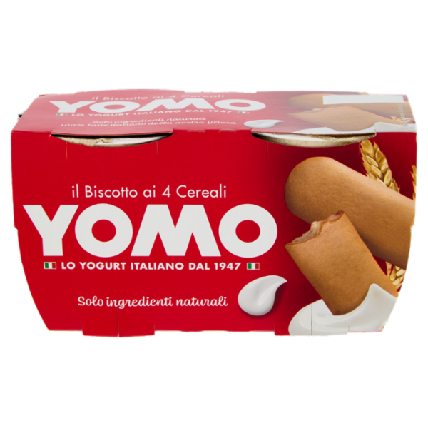 Yomo il Biscotto ai 4 Cereali 2 x 125 g