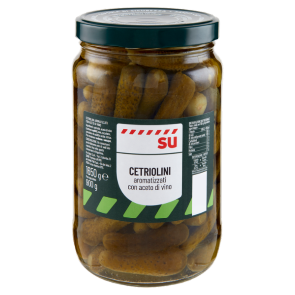 Sù Cetriolini Aromatizzati con Aceto di Vino 1,65 kg