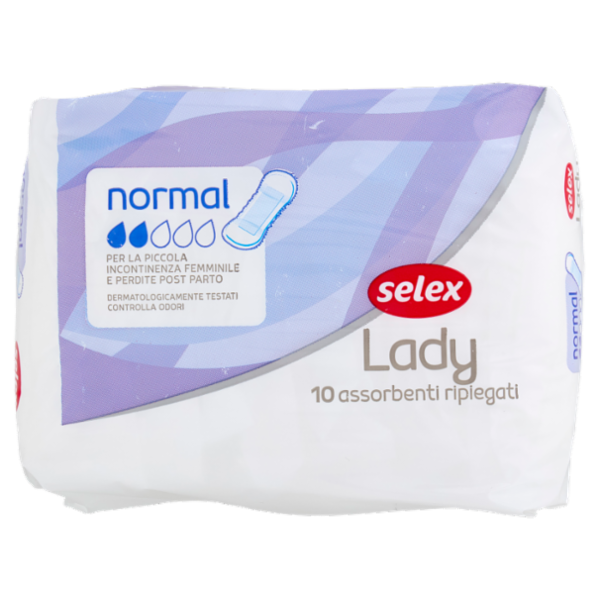 Selex Assorbenti Lady Normal Ripiegati 10 pezzi