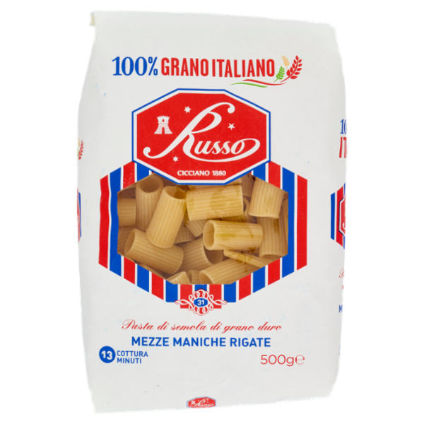 Russo Mezze Maniche Rigate 31 500 g