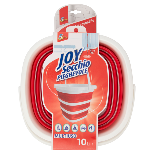 Super5 Joy Secchio Pieghevole 10 Litri