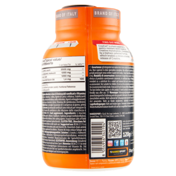 NamedSport BCAA 2:1:1 100 tablets 120 g