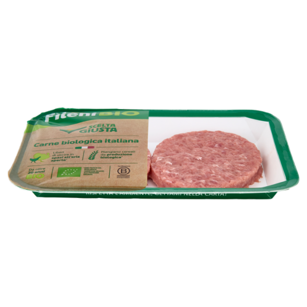 Fileni Bio Hamburger di Pollo Biologico 0,200 kg