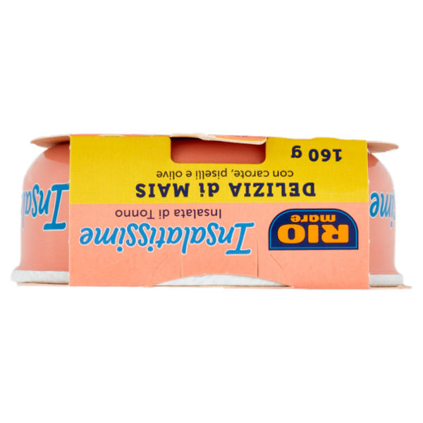 Rio mare Insalatissime Insalata di Tonno Delizia di Mais con carote, piselli e olive 160 g