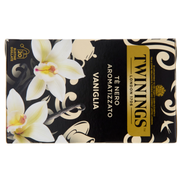 Twinings Vaniglia Tè Nero aromatizzato 20 filtri The 40 g