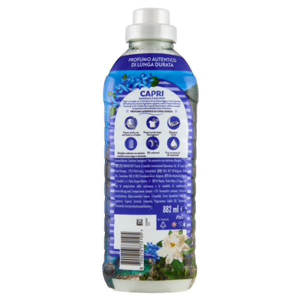 Lenor Essenze D'Italia Capri Ammorbidente Concentrato Gardenia e Giacinto, 42 Lavaggi 882 ml