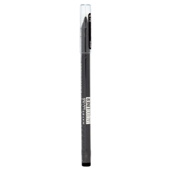 Maybelline New York Matita Occhi Tattoo Liner Gel Pencil, Resiste fino a 36H, 900 Deep Onyx