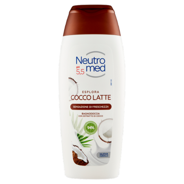 Neutromed pH 5,5 Cocco Latte Bagnodoccia 400 ml