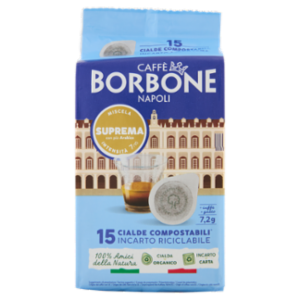 Caffè Borbone Miscela Suprema Cialde Compostabili* 15 x 7,2 g