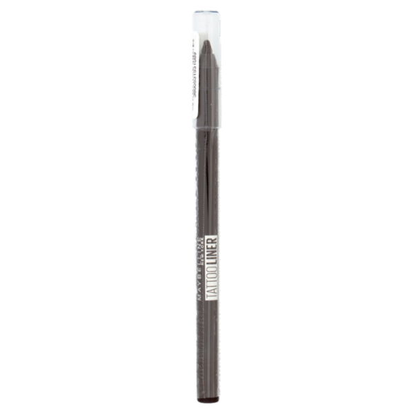 Maybelline New York Matita Occhi Tattoo Liner Gel Pencil, Resiste fino a 36H, 910 Bold Brown