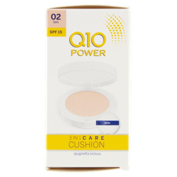 Nivea Q10 Power 3in1 Care Cushion 02 Dark 15 g