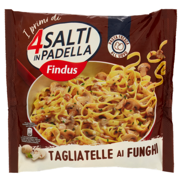 4 Salti in Padella Findus Tagliatelle ai Funghi 550 g