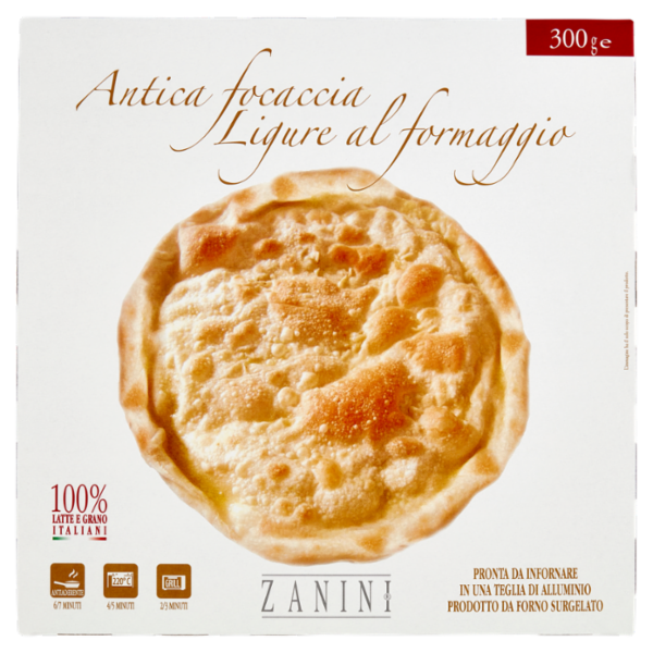 Zanini Antica focaccia Ligure al formaggio 300 g