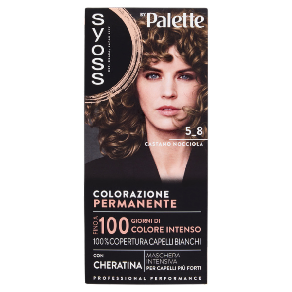 Syoss By Palette Colorazione Permanente 5_8 Castano Nocciola