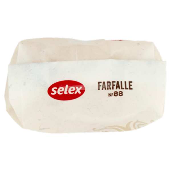 Selex Pasta di Semola Trafilata al Bronzo Farfalle 500 g