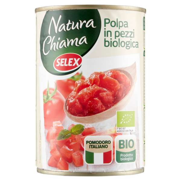 Selex Natura Chiama Polpa di Pomodoro Biologica 400 g
