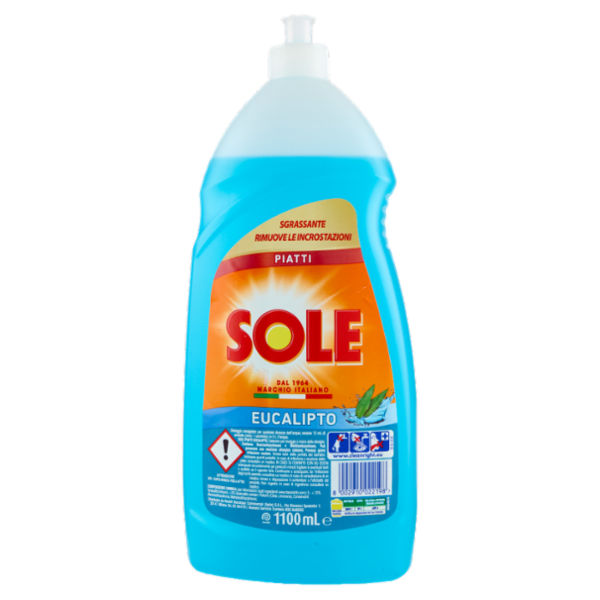 Sole Sapone Piatti Eucalipto 1,1L