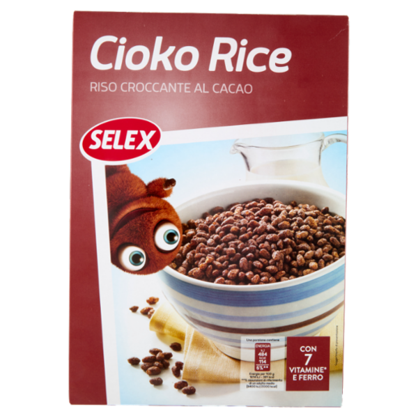 Selex Cioko Rice Riso Croccante al Cacao 375 g