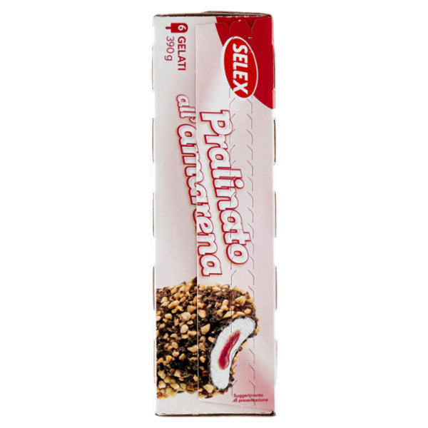 Selex 6 Gelati Pralinati all'Amarena 390 g