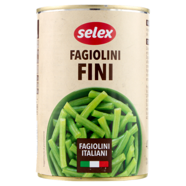Selex Fagiolini Fini Lessati 400 g