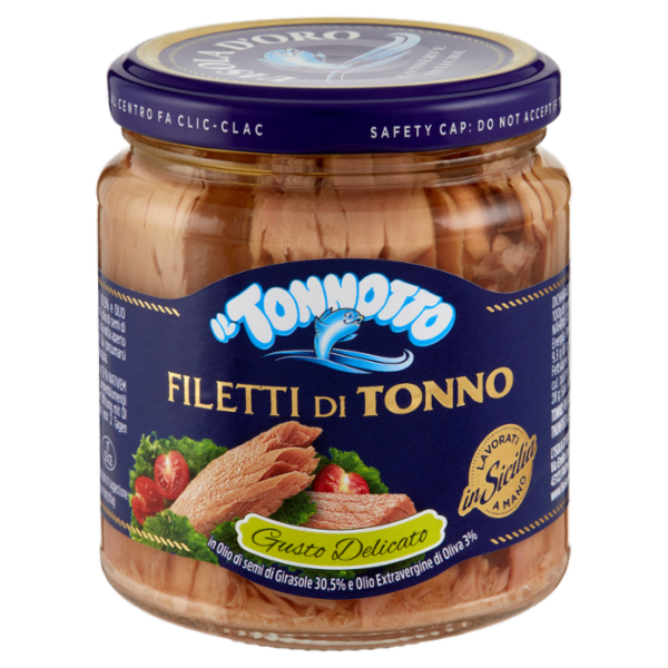 L'Isola d'Oro il Tonnotto Filetti di Tonno Gusto Delicato 270 g