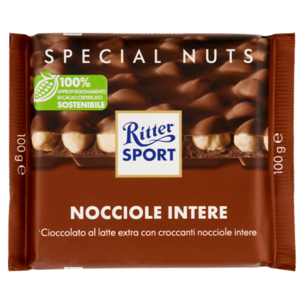 Ritter Sport Special Nuts Nocciole Intere 100 g