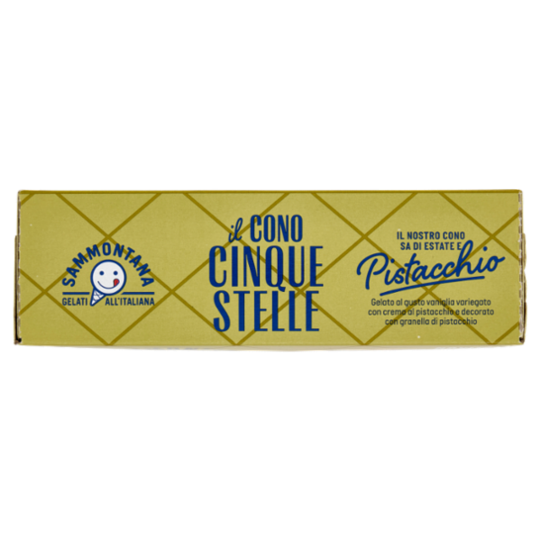 Sammontana il Cono Cinque Stelle Pistacchio 6 x 60 g