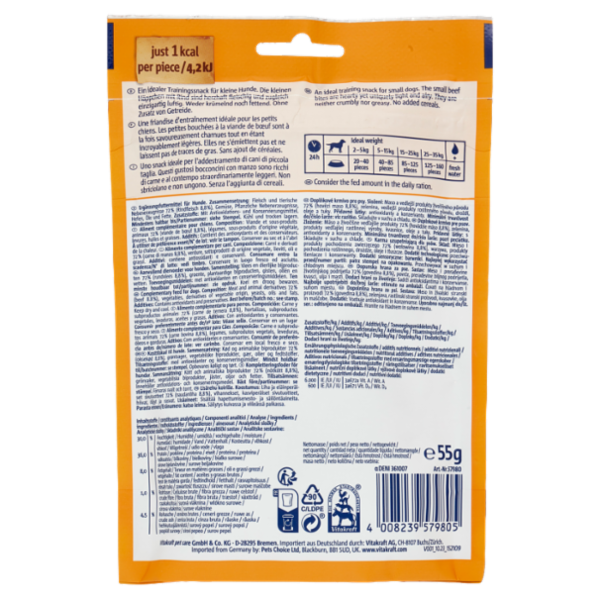 Vitakraft Boony Bits + Beef 55 g