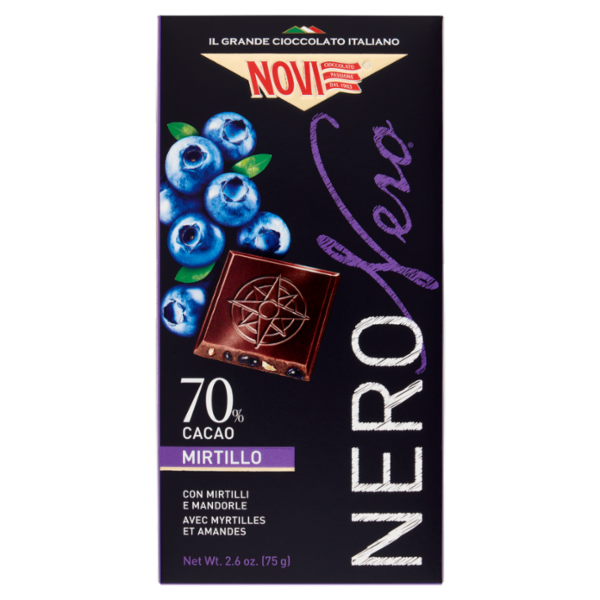 Novi NeroNero 70% Cacao Mirtillo 75 g
