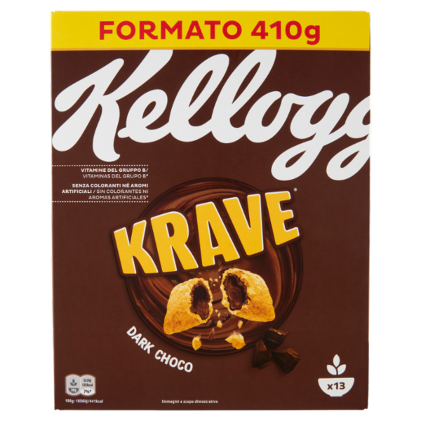 Kellogg's Krave Dark Choco 410 g