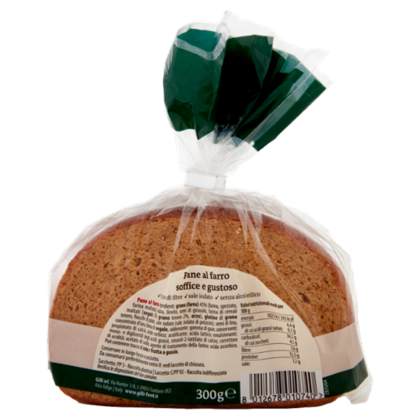Gilli Pane al farro 300 g