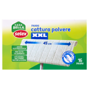 Selex Casa Bella Panno Cattura Polvere XXL Cm. 45 16 Pezzi