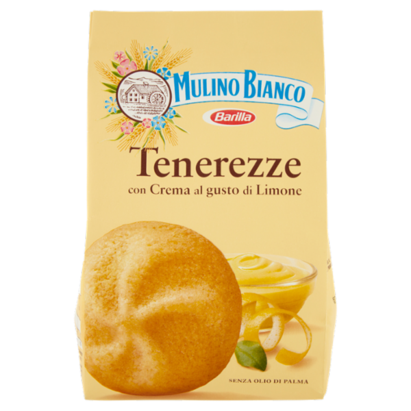 Mulino Bianco Tenerezze Biscotti con Crema al Gusto di Limone 200g