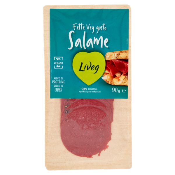 Liveg Fette Veg gusto Salame 90 g