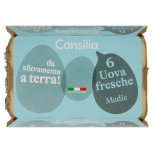 Consilia 6 Uova Fresche Medie Da Allevamento a Terra