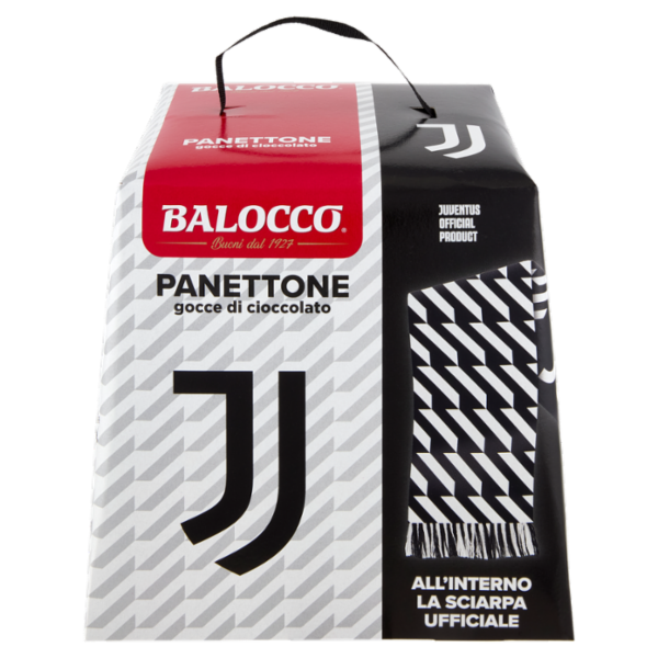 Balocco Panettone gocce di cioccolato Juventus 500 g
