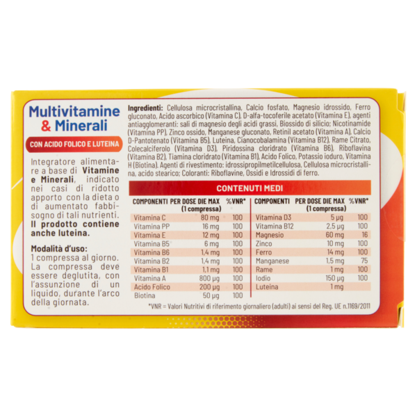 equilibra Multivitamine & Minerali 40 Compresse 48 g