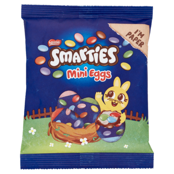 NESTLÉ Smarties Ovetti di Cioccolato al Latte con Mini Smarties Sacchetto 153 g