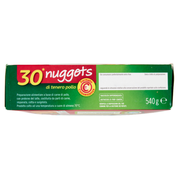 Tyson Family 30* nuggets di tenero pollo Cotti e Surgelati 540 g