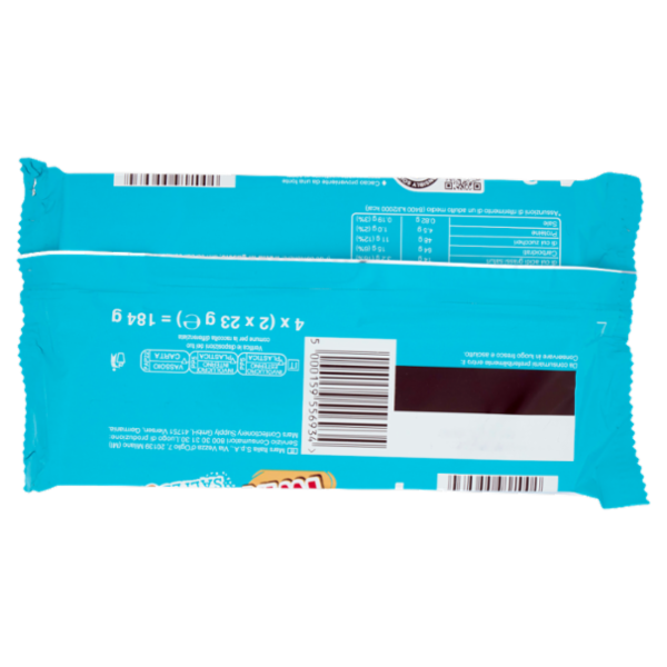 Twix Snack al Cioccolato con Caramello Salato, 4 Barrette x 46g