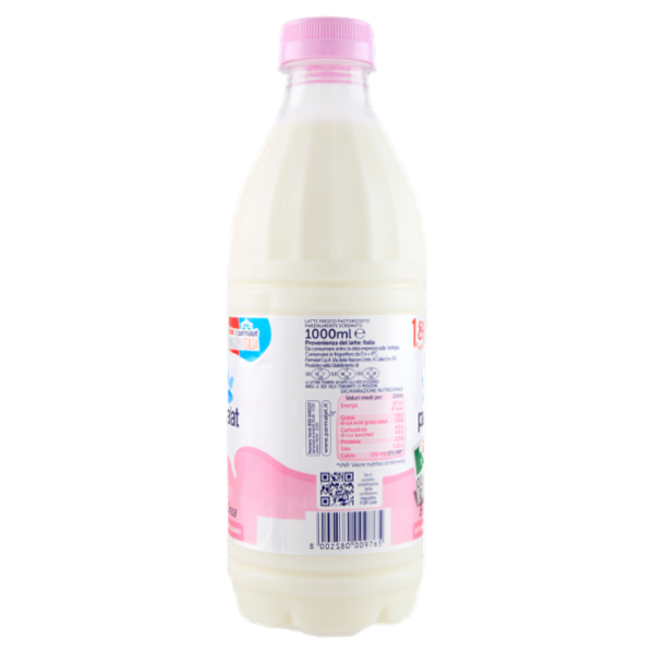 parmalat Bontà e Linea Latte Fresco Parzialmente Scremato 100% Latte d'Italia 1000 ml