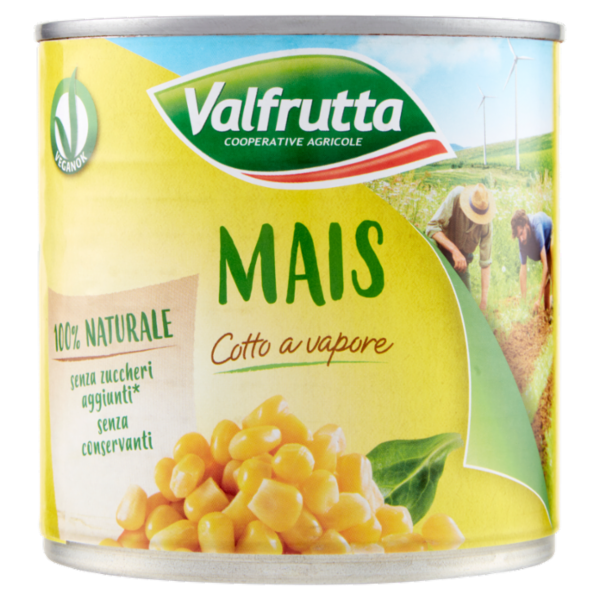 Valfrutta Mais Cotto a vapore 326 g